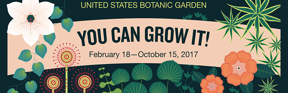 You Can Grow It exhibit banner